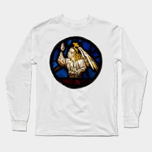 Roundel with an Angel Long Sleeve T-Shirt